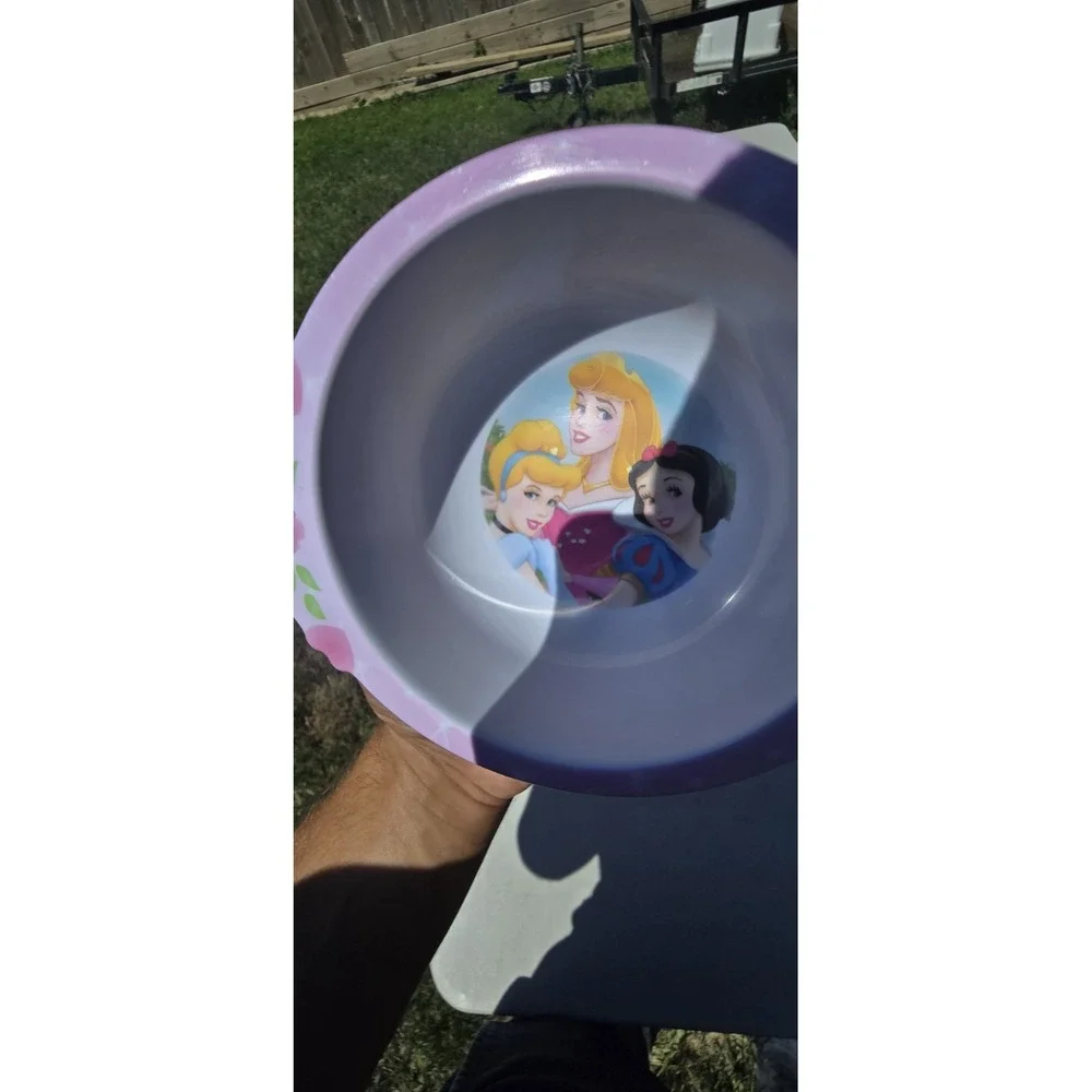 vintage 2007 Disney Store Disney Princess melamine children's bowl